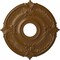 Ekena Millwork Attica Ceiling Medallion (Fits Canopies up to 5"), Hand-Painted Smokey Topaz, 18"OD x 4"ID x 5/8"P CM18ATSTF - alternate 1